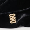 Chouchou Velvet Scrunchie Black