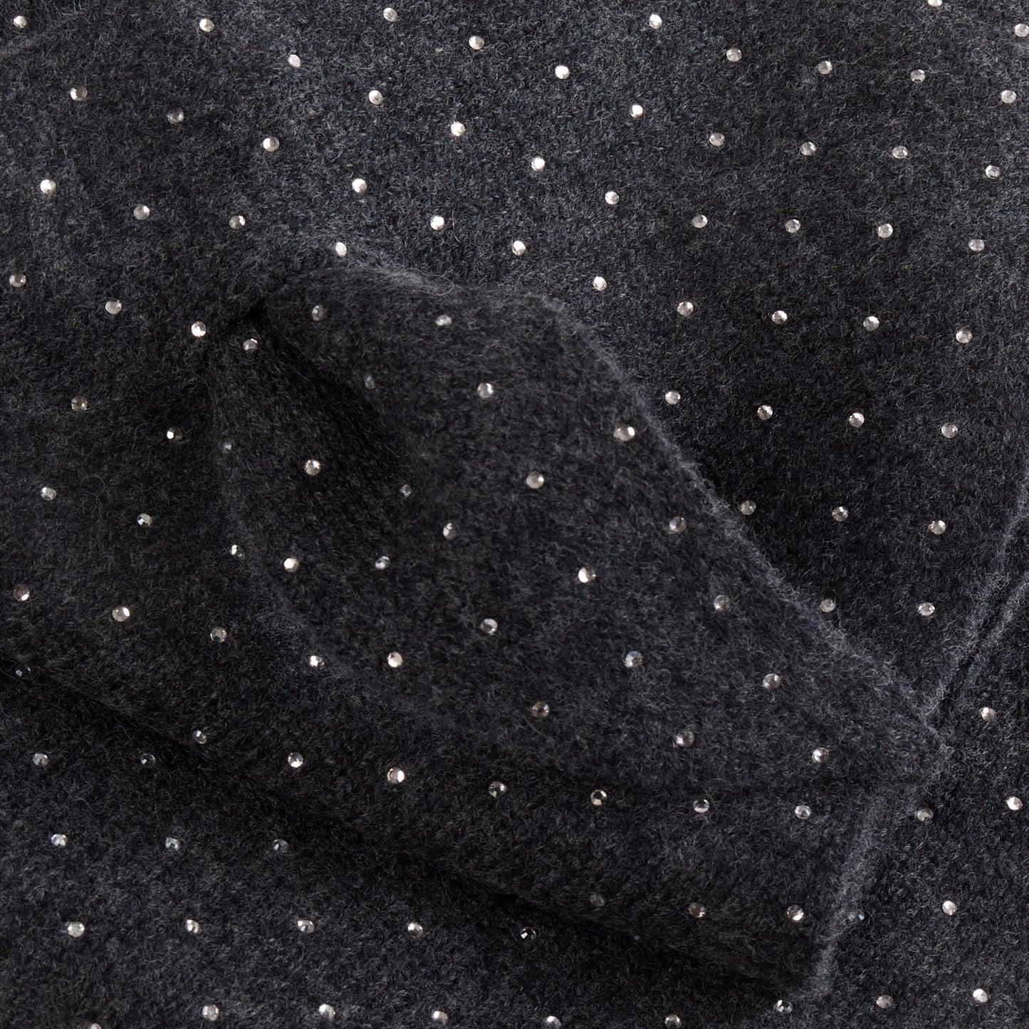 Linea Wool And Cashmere Scarf Charcoal Grey