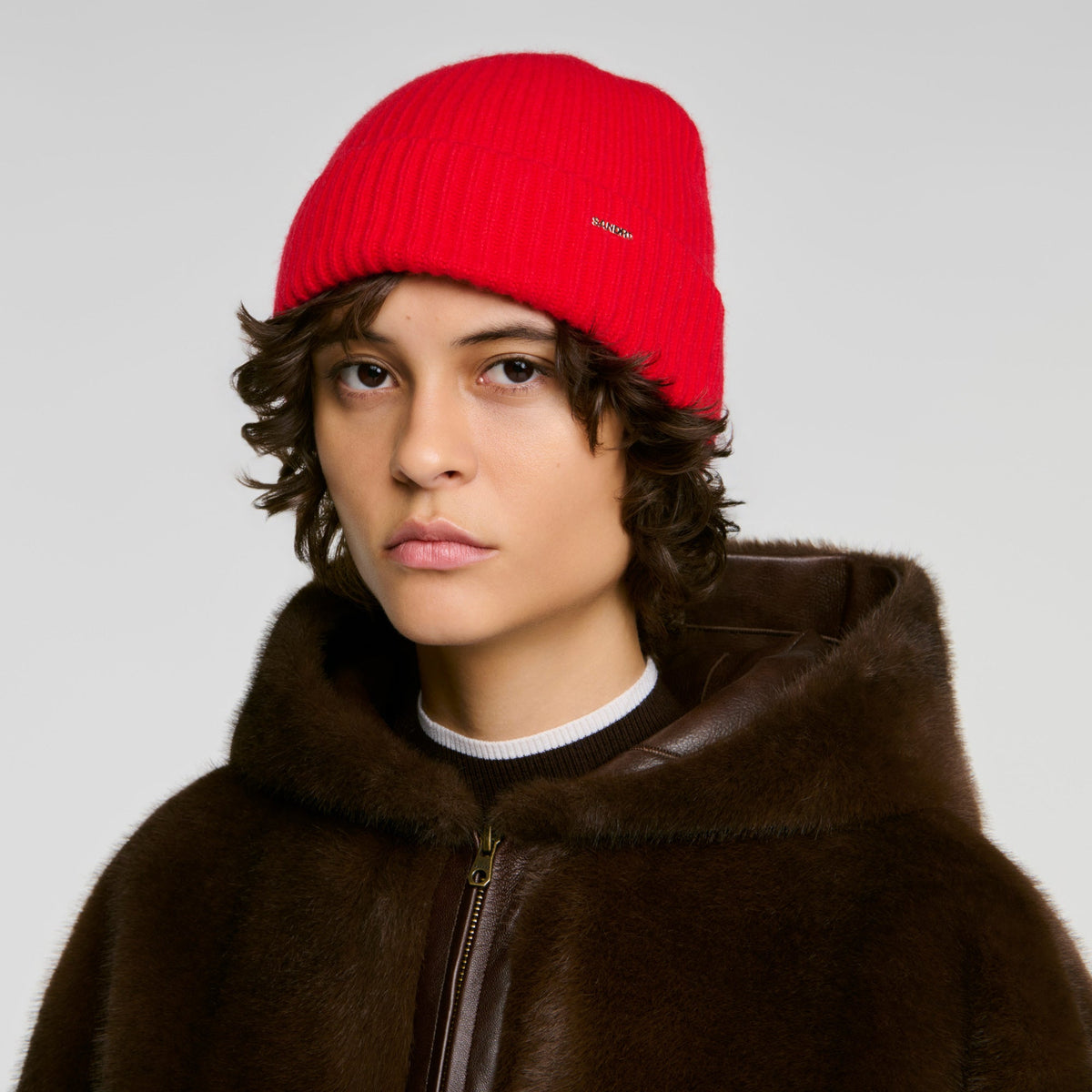 Ju Wool And Cashmere Hat Red