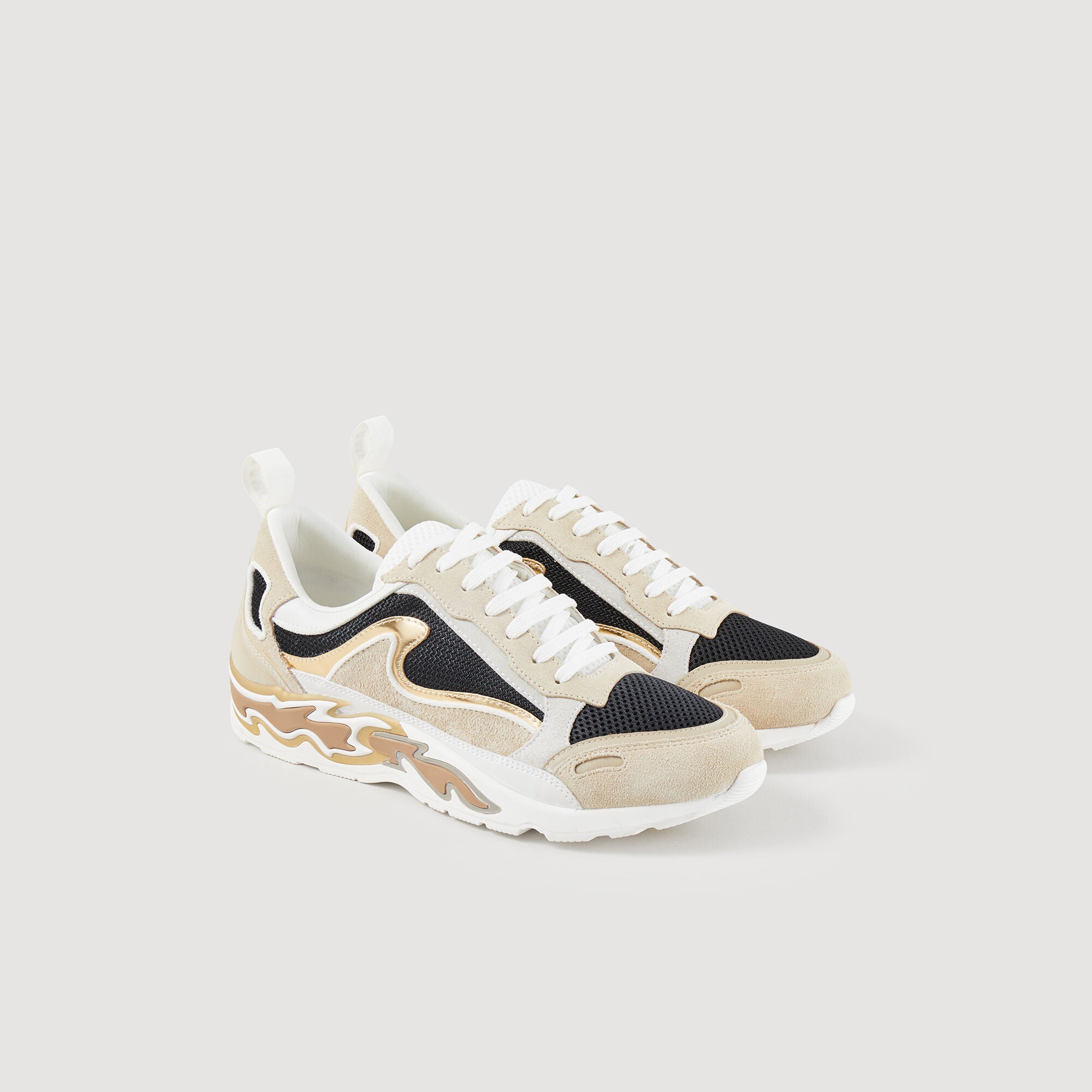 Flame Trainers Gold