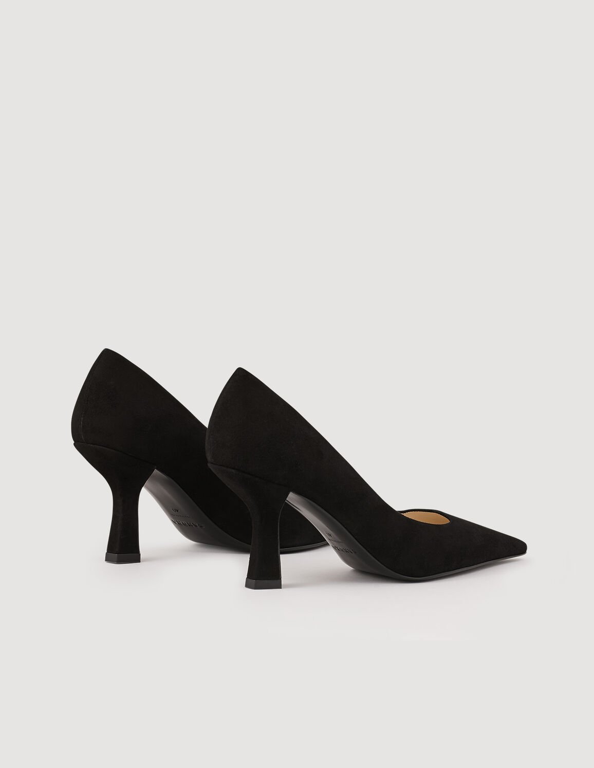 Suede Pumps Black