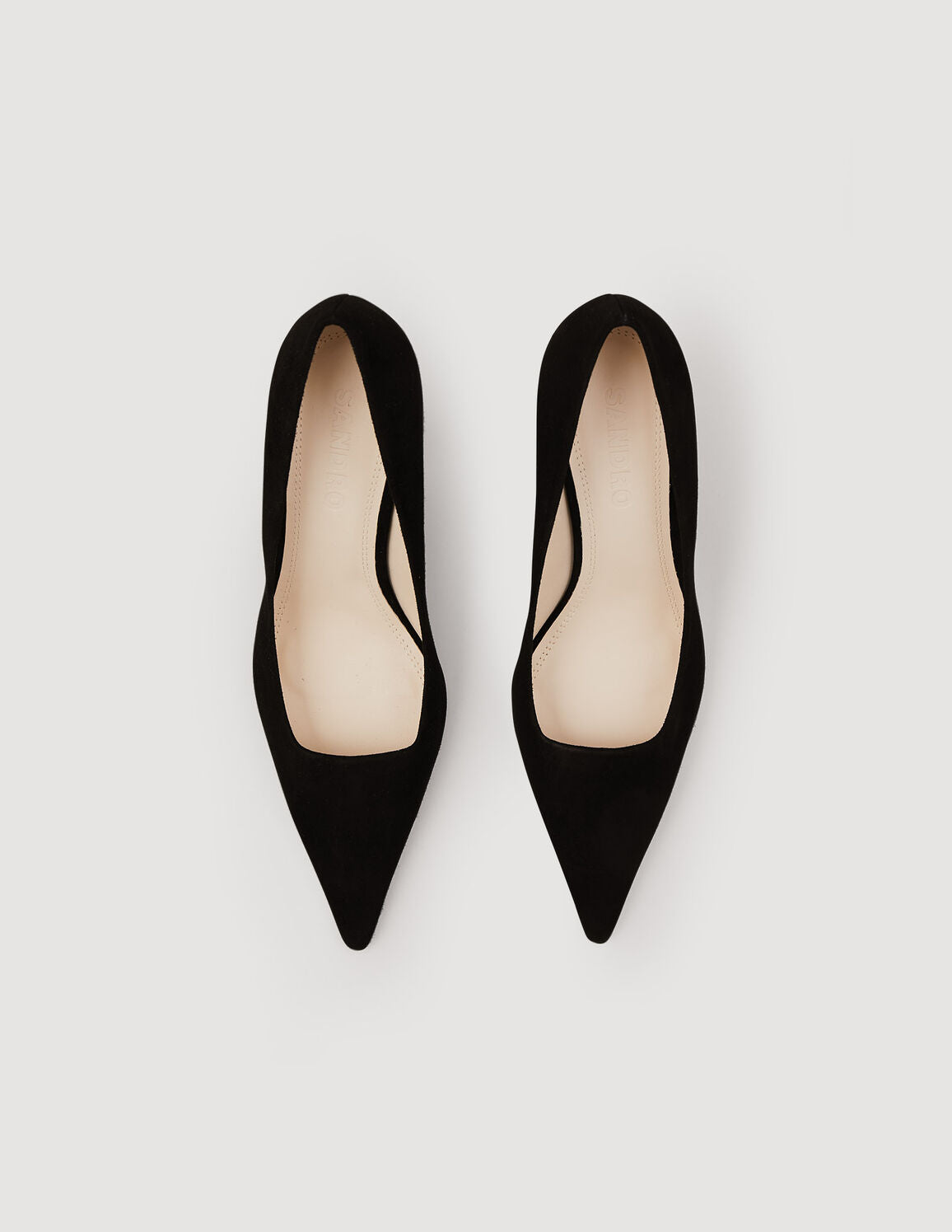 Suede Pumps Black