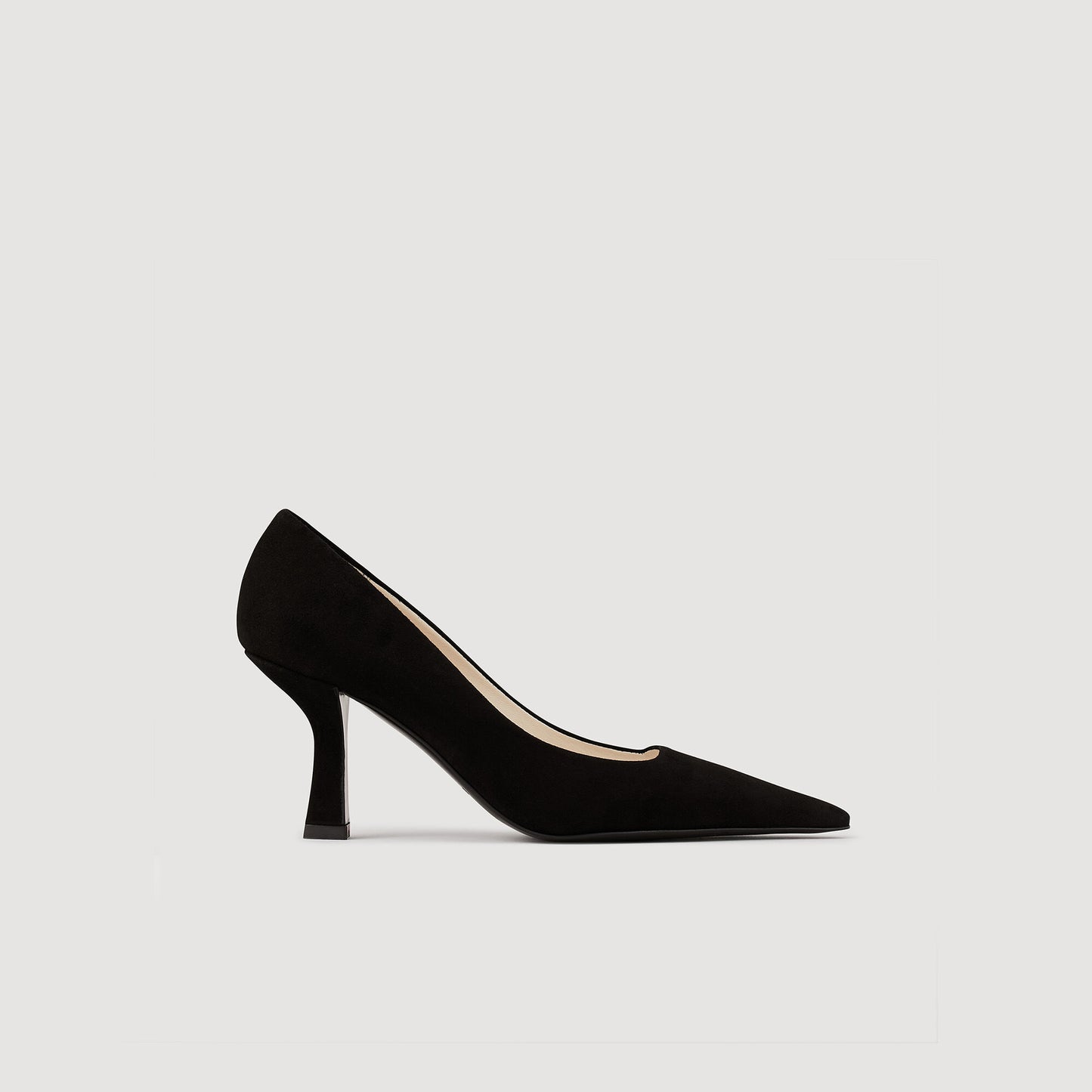 Suede Pumps Black