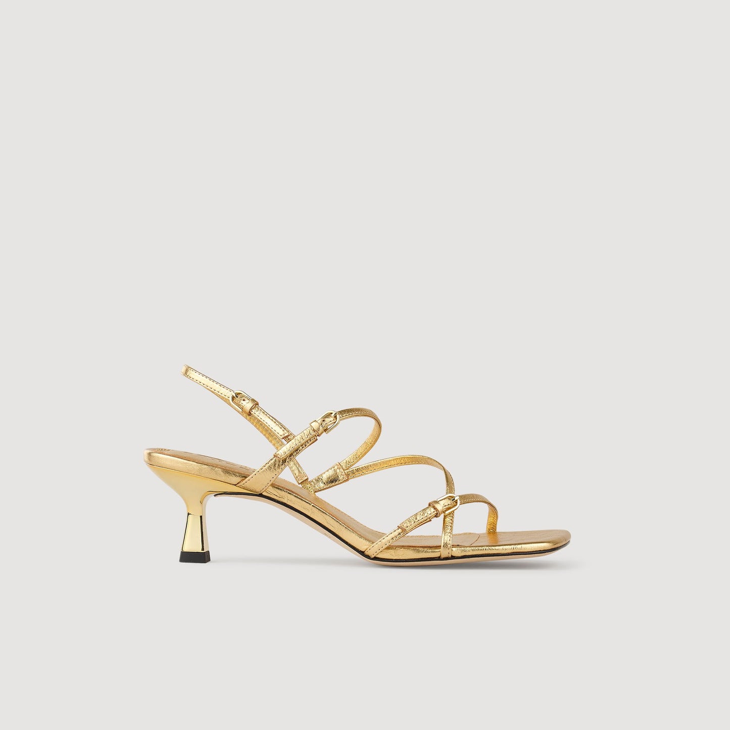 Sandals With Straps Gold