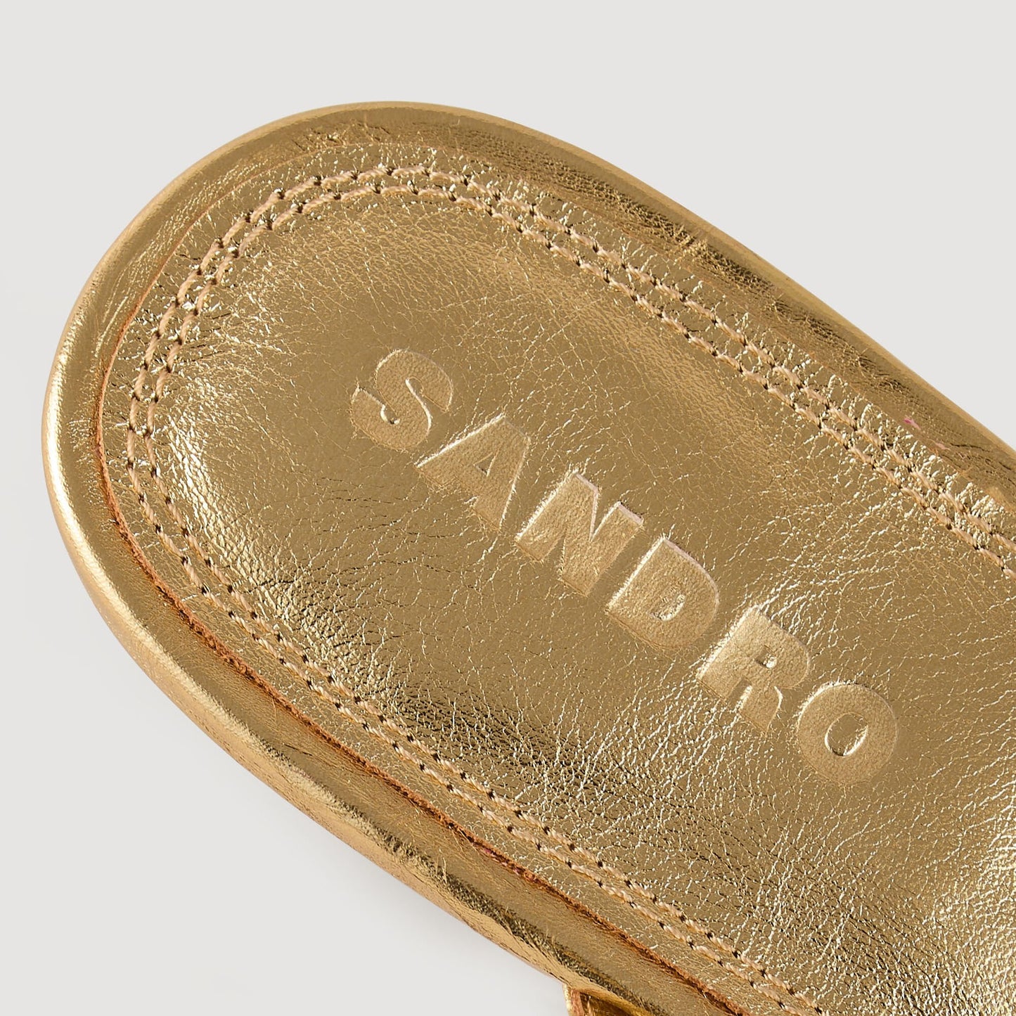 Sandals With Straps Gold