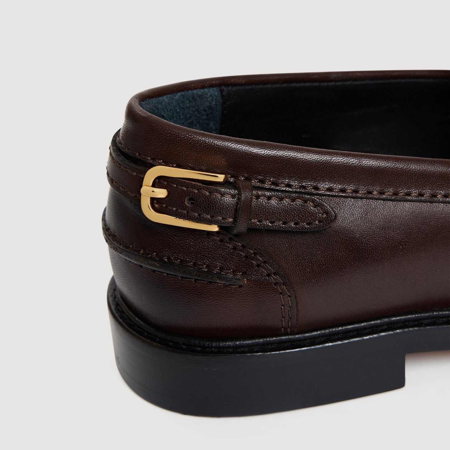 Hill Buckle loafers Brown