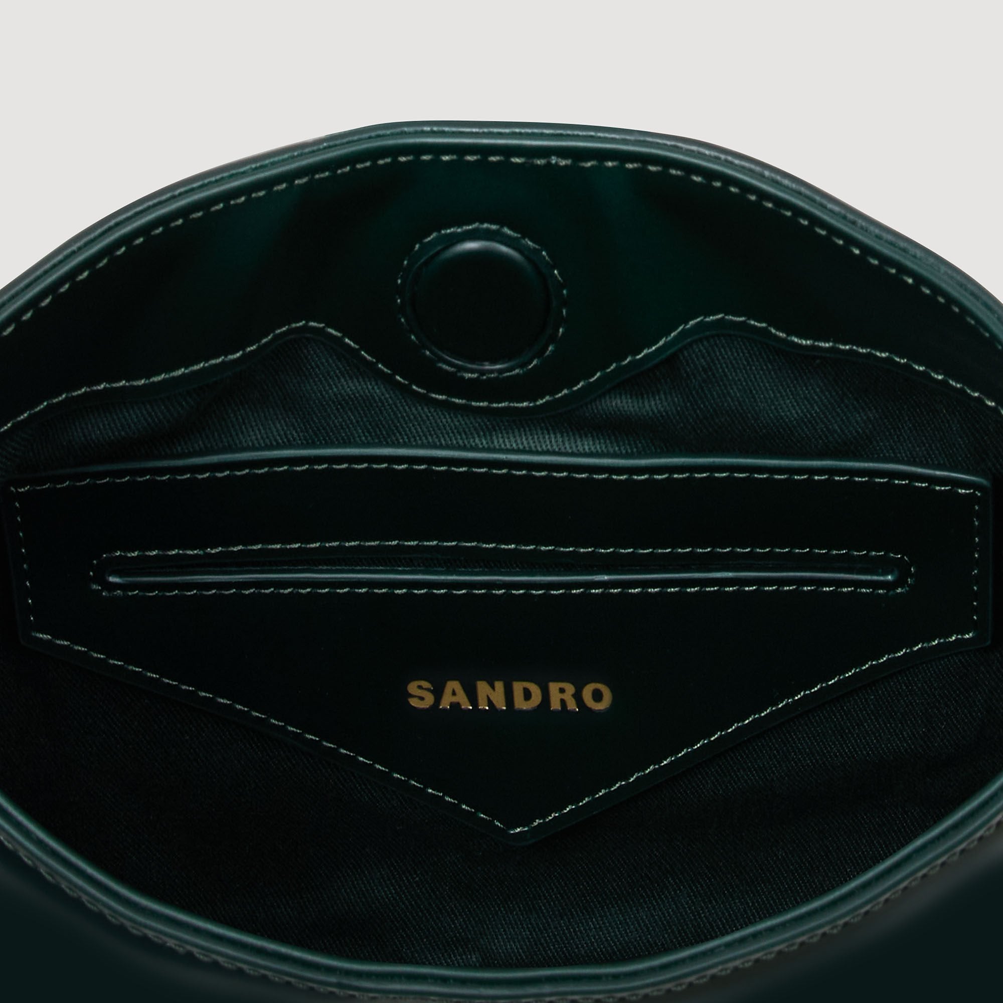Sweet Janet Janet Bag In Certified Leather Bottle Green