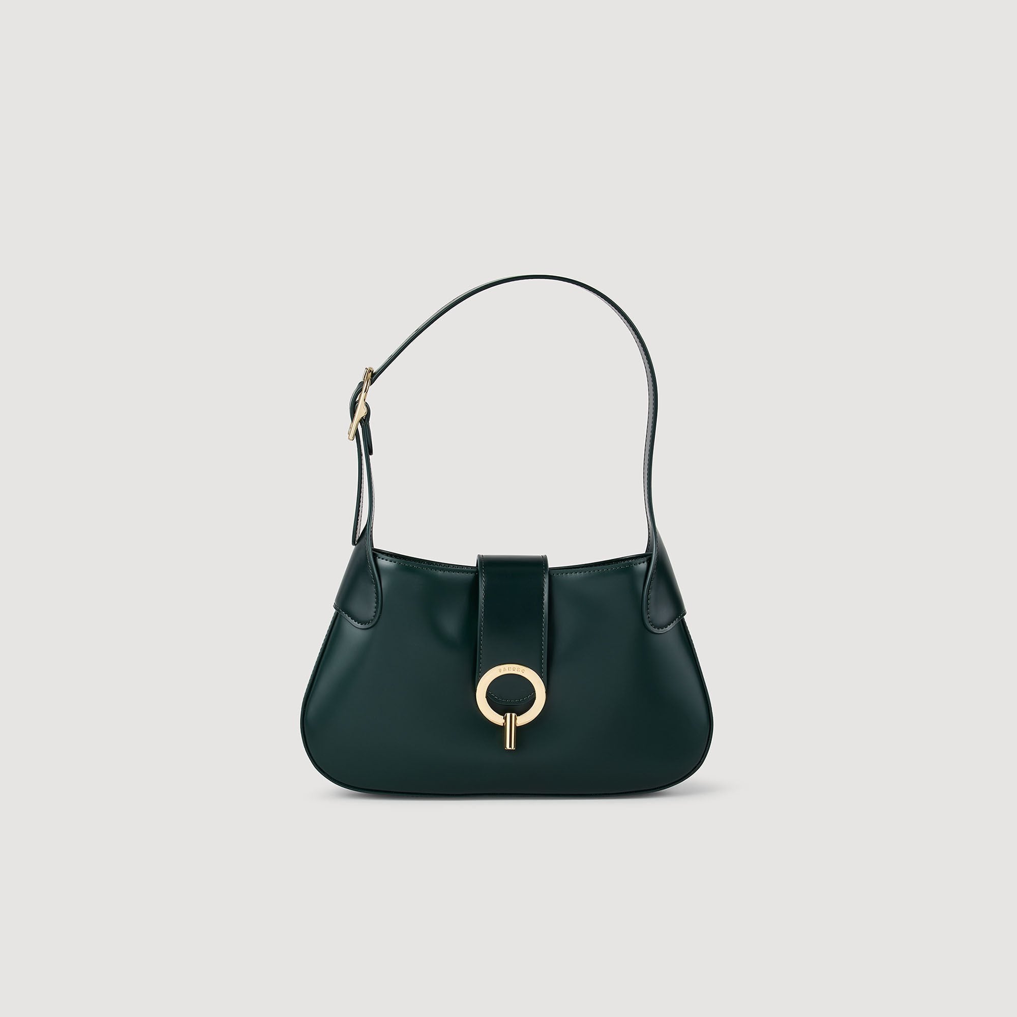 Sweet Janet Janet Bag In Certified Leather Bottle Green