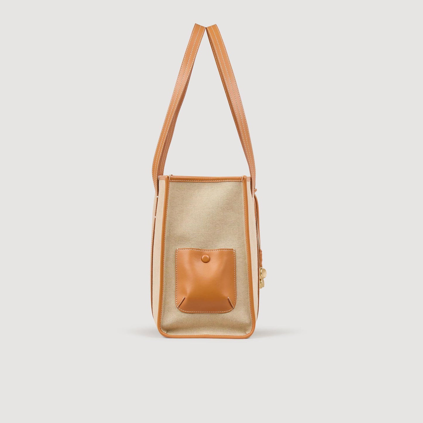 Medium 150 Canvas Shopping Bag Beige