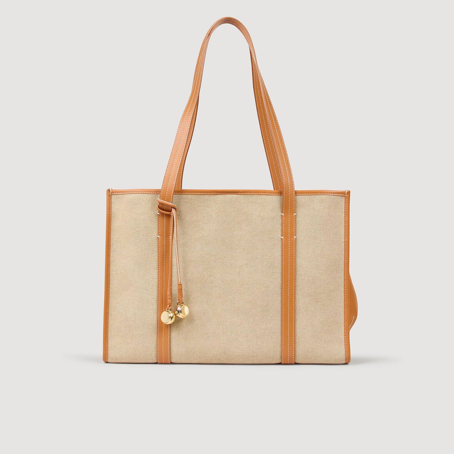 Medium 150 Canvas Shopping Bag Beige