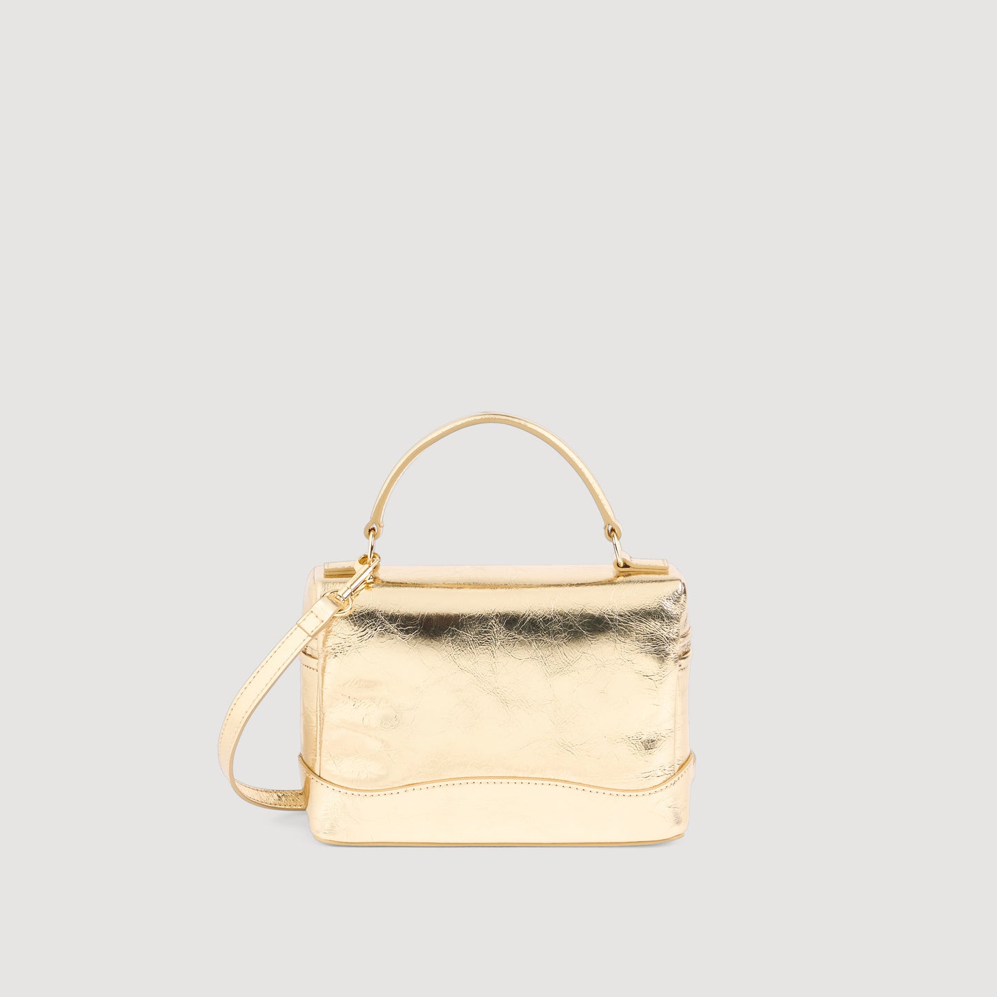 Tangolino Tangolino Metallic Leather Bag GOLD