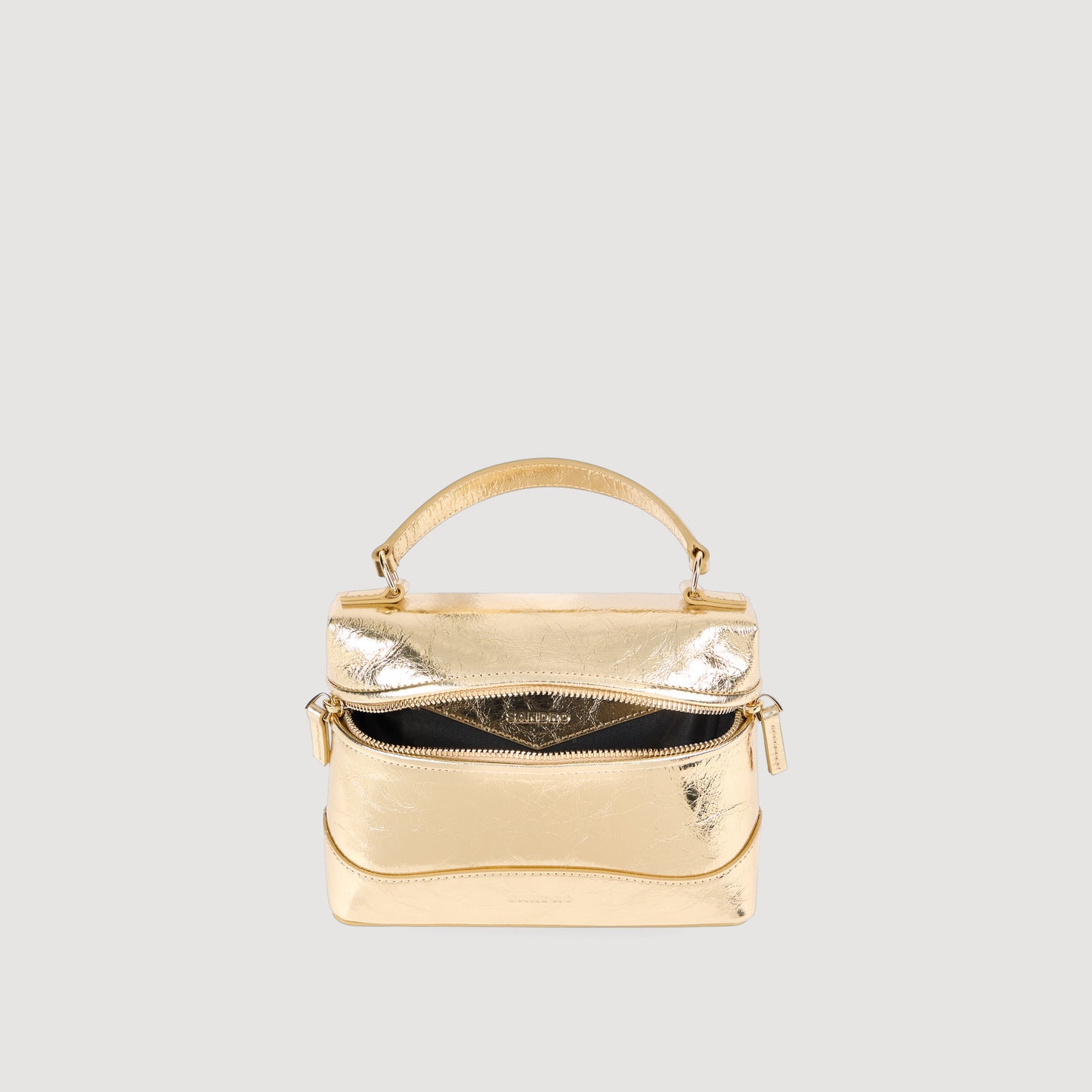 Tangolino Tangolino Metallic Leather Bag GOLD
