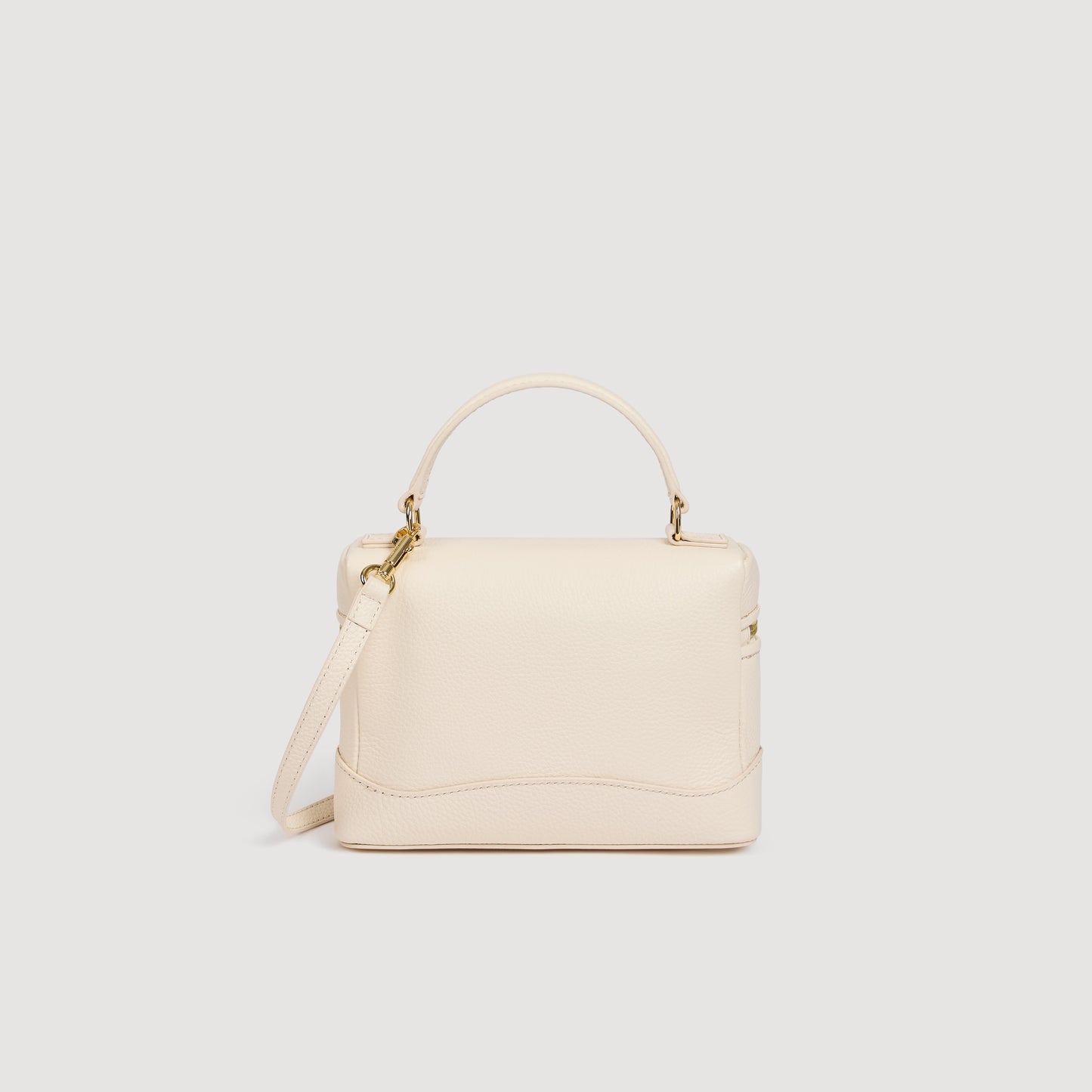 Tangolino Grained Leather Tangolino Bag ECRU