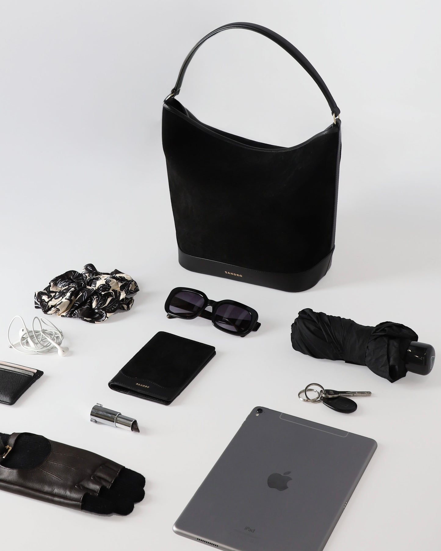 Tangoso Leather Bucket Bag Tangoso Black