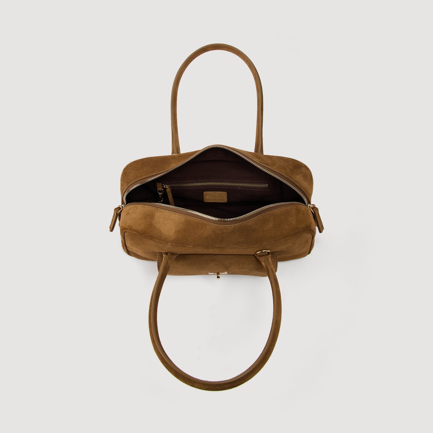 Ezmehralda EZMEHRALDA suede bag Beige