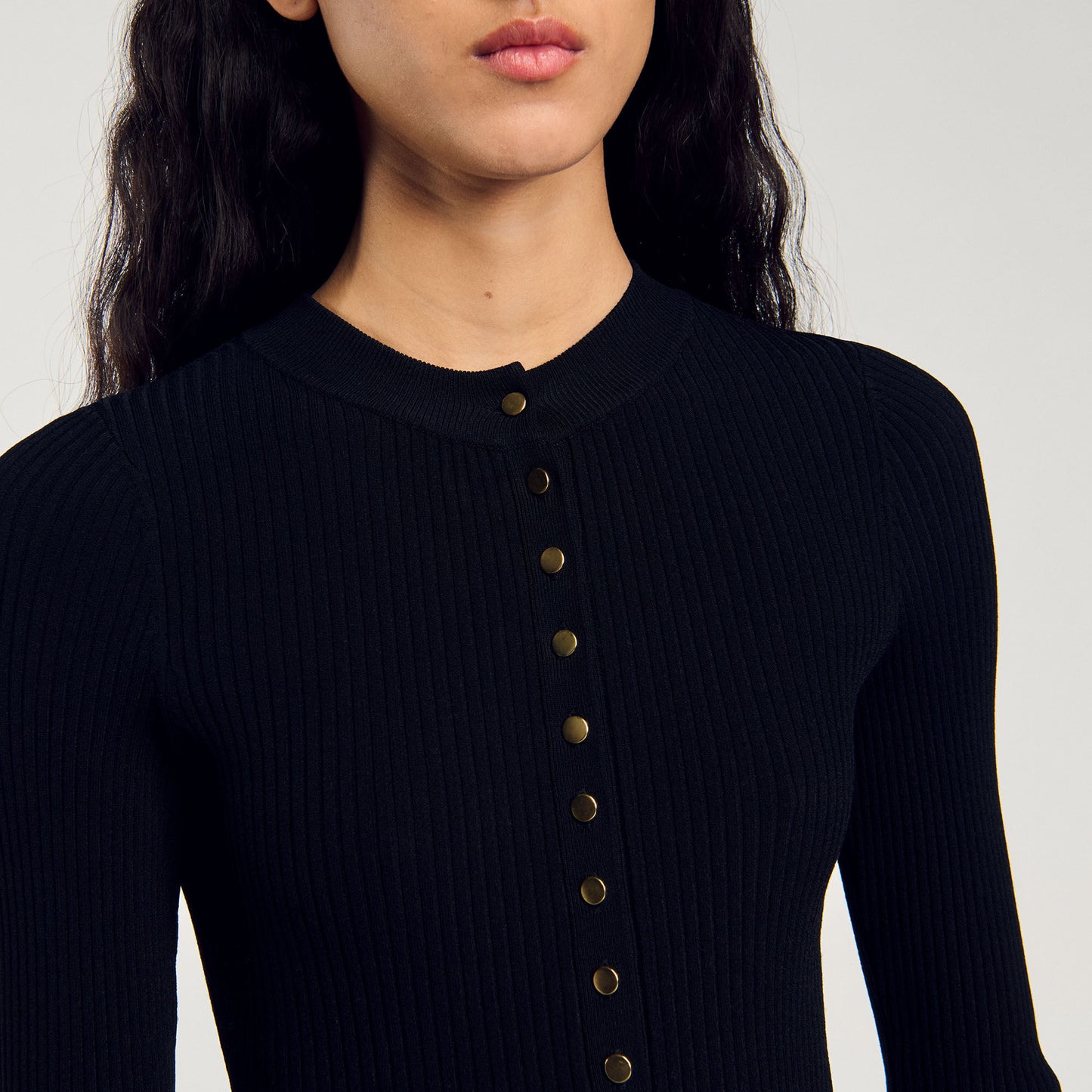 Knit Bodysuit Black