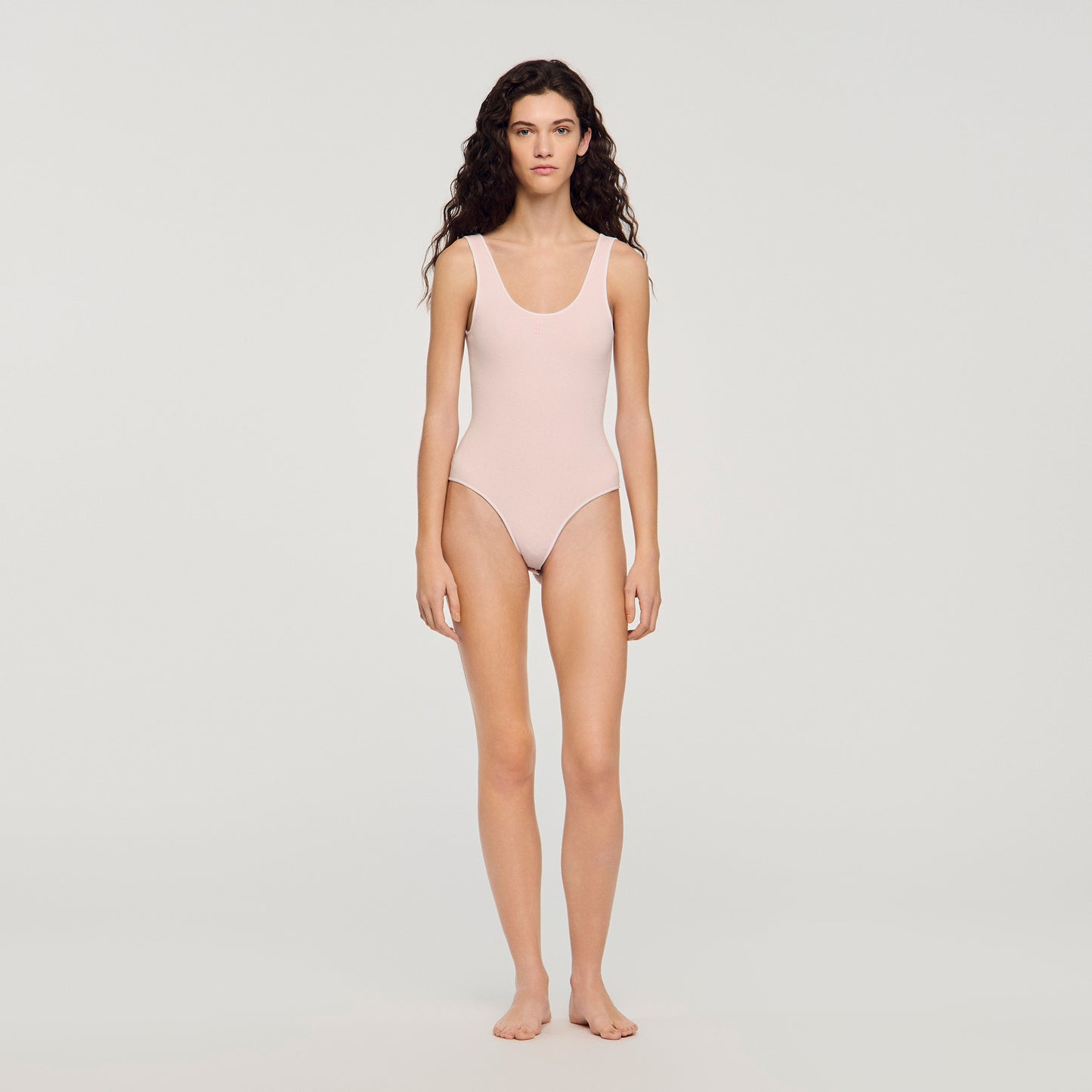 Katia Knit Bodysuit Light Pink