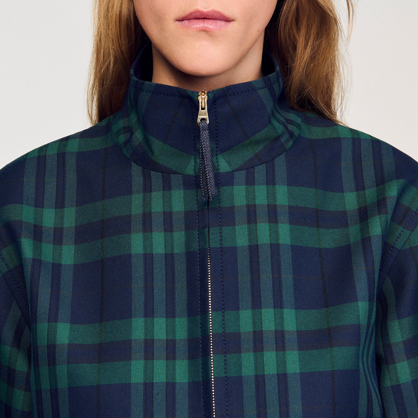 Vassili Checked Jacket Green / Blue