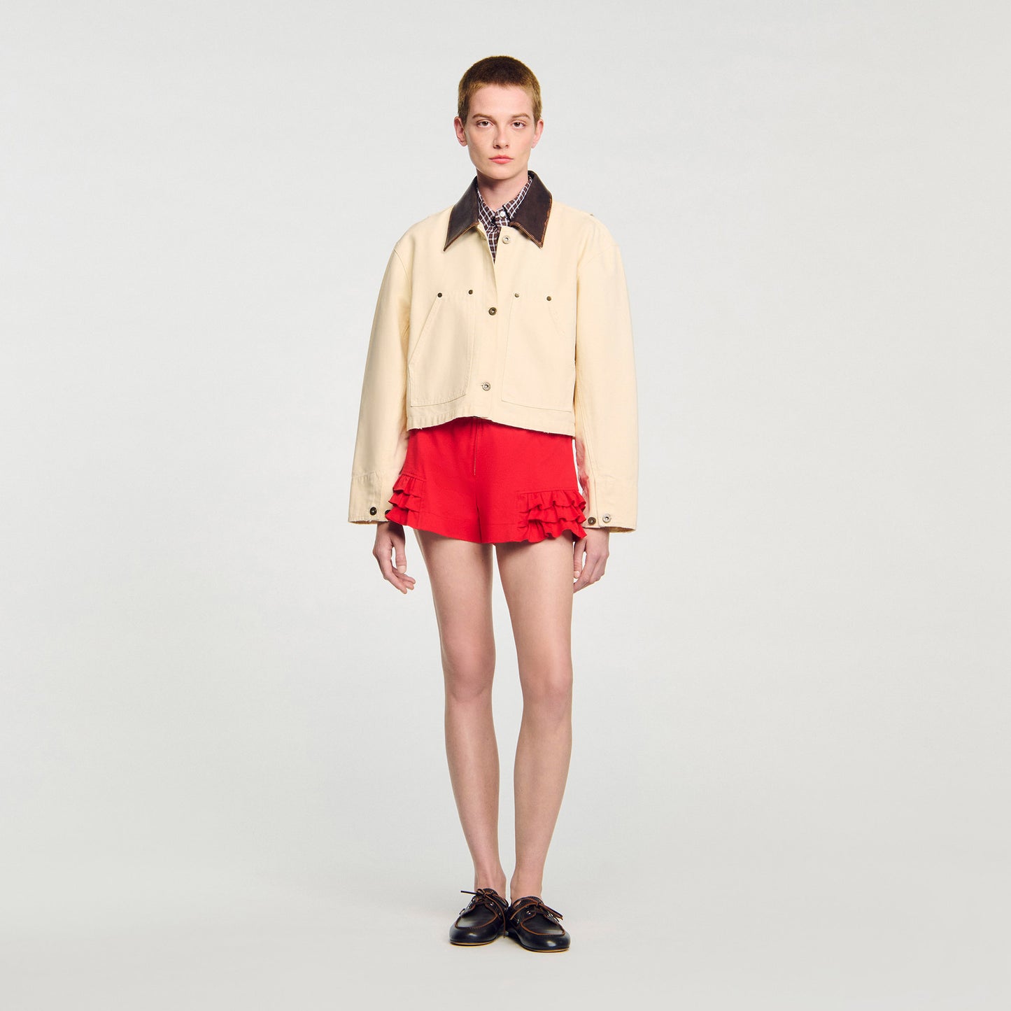 Daven Workwear Jacket Ecru