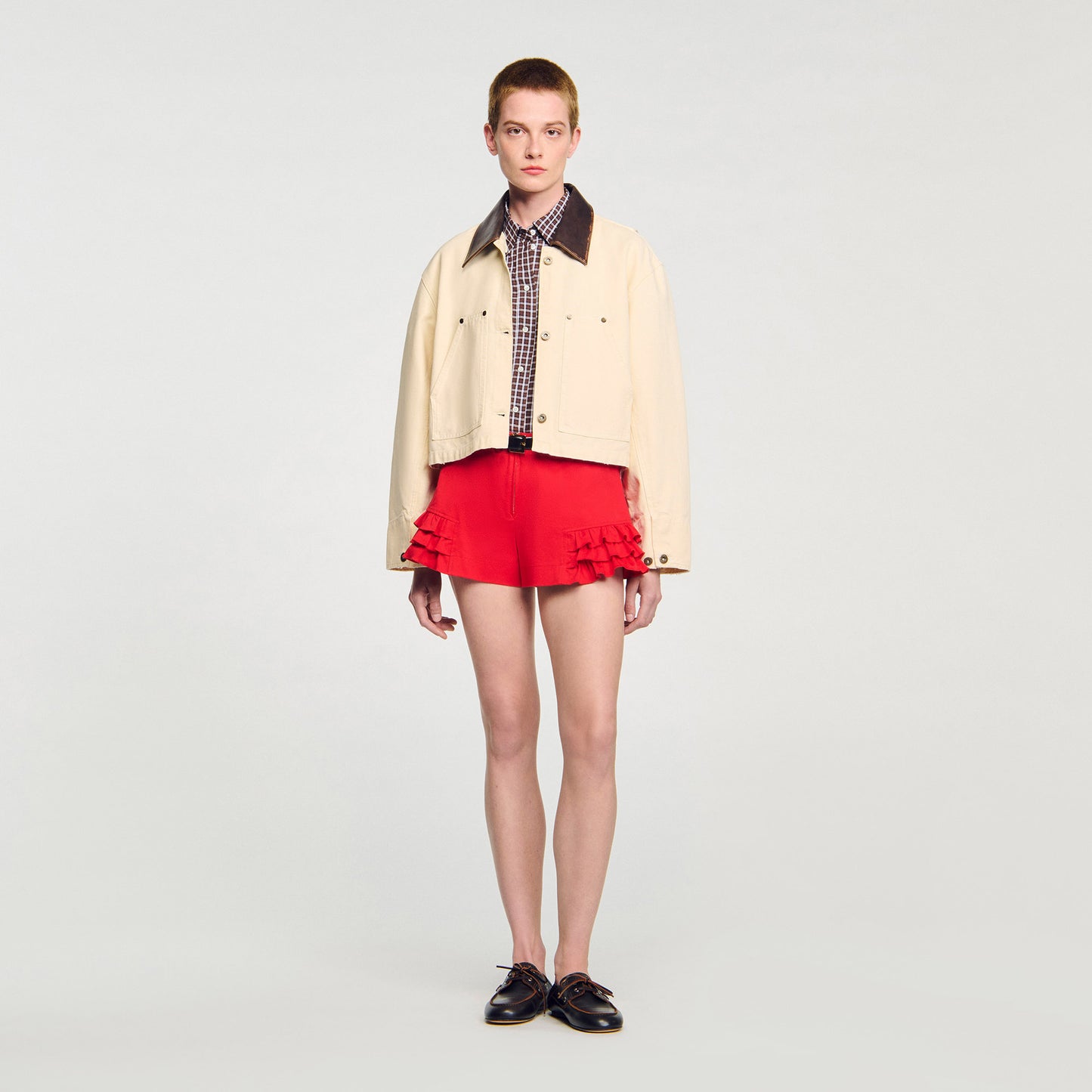 Daven Workwear Jacket Ecru