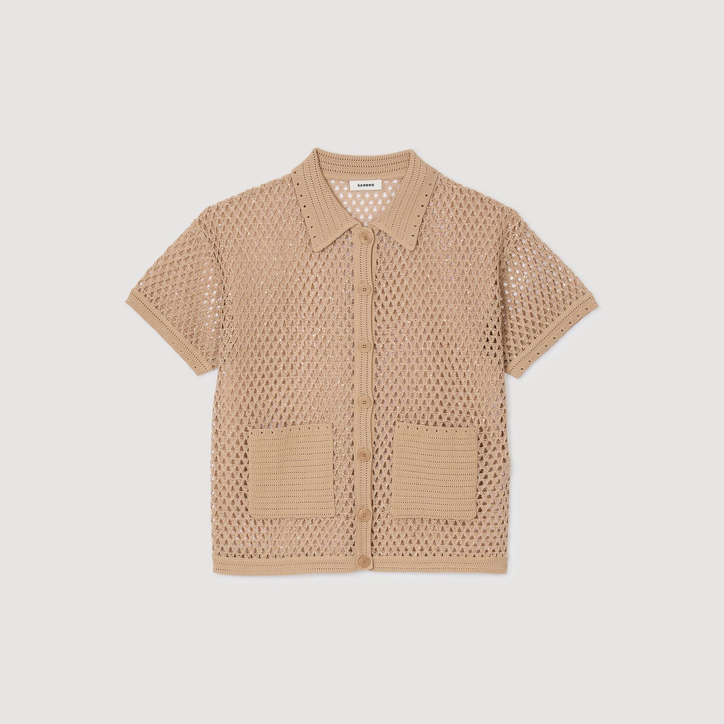 Elio Strass Cardigan Sand