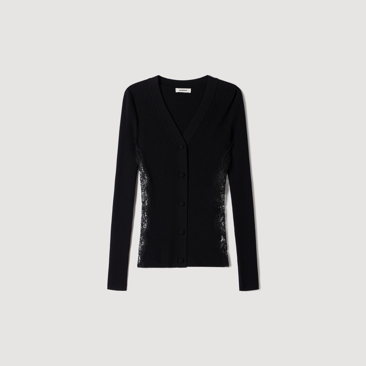 Gabriele Knit Cardigan Black