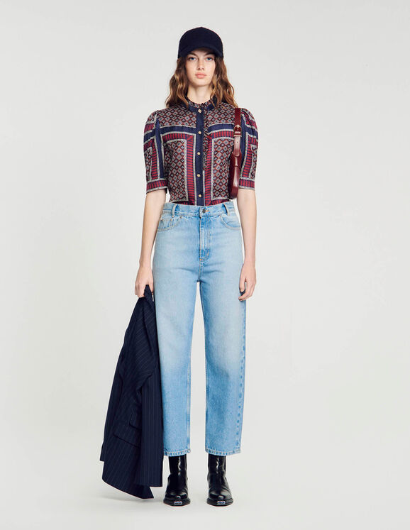 Marron / Bleu