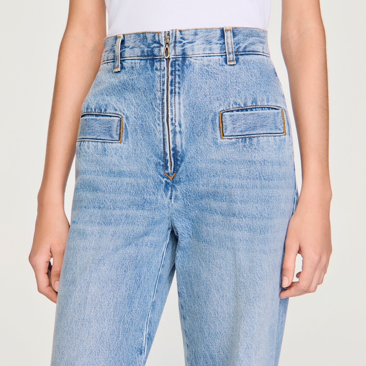 Oslo Wide-leg jeans Bleu Jean