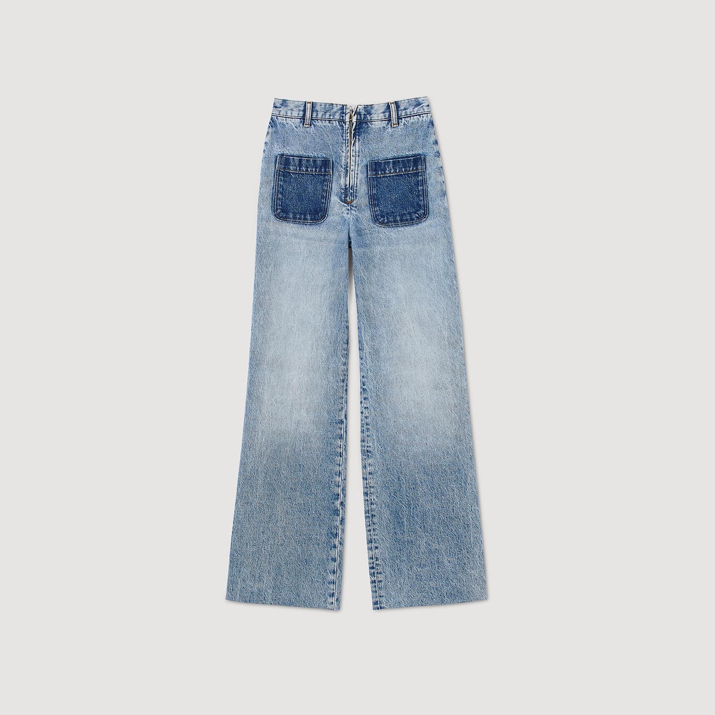Oslone High-Rise Jeans Light Bu Jean