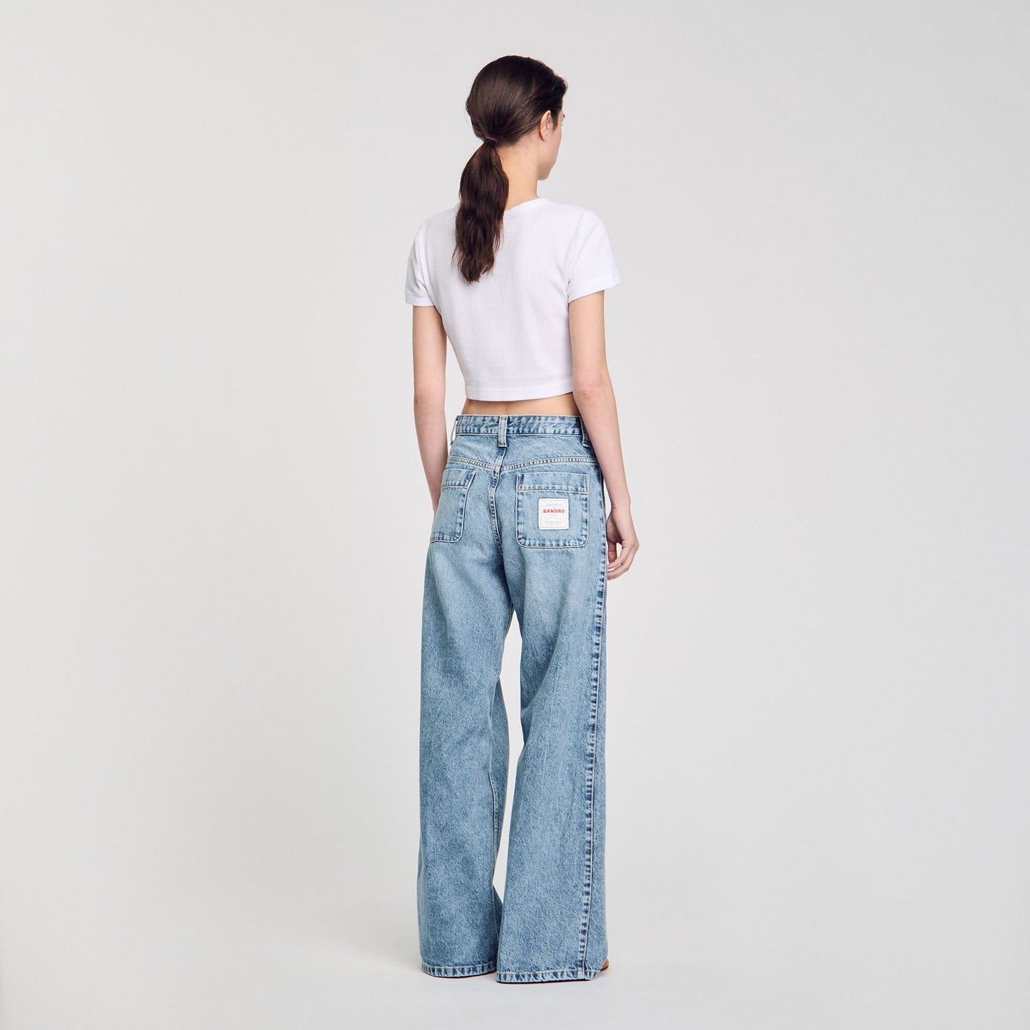 Blue Jean Faded Jeans