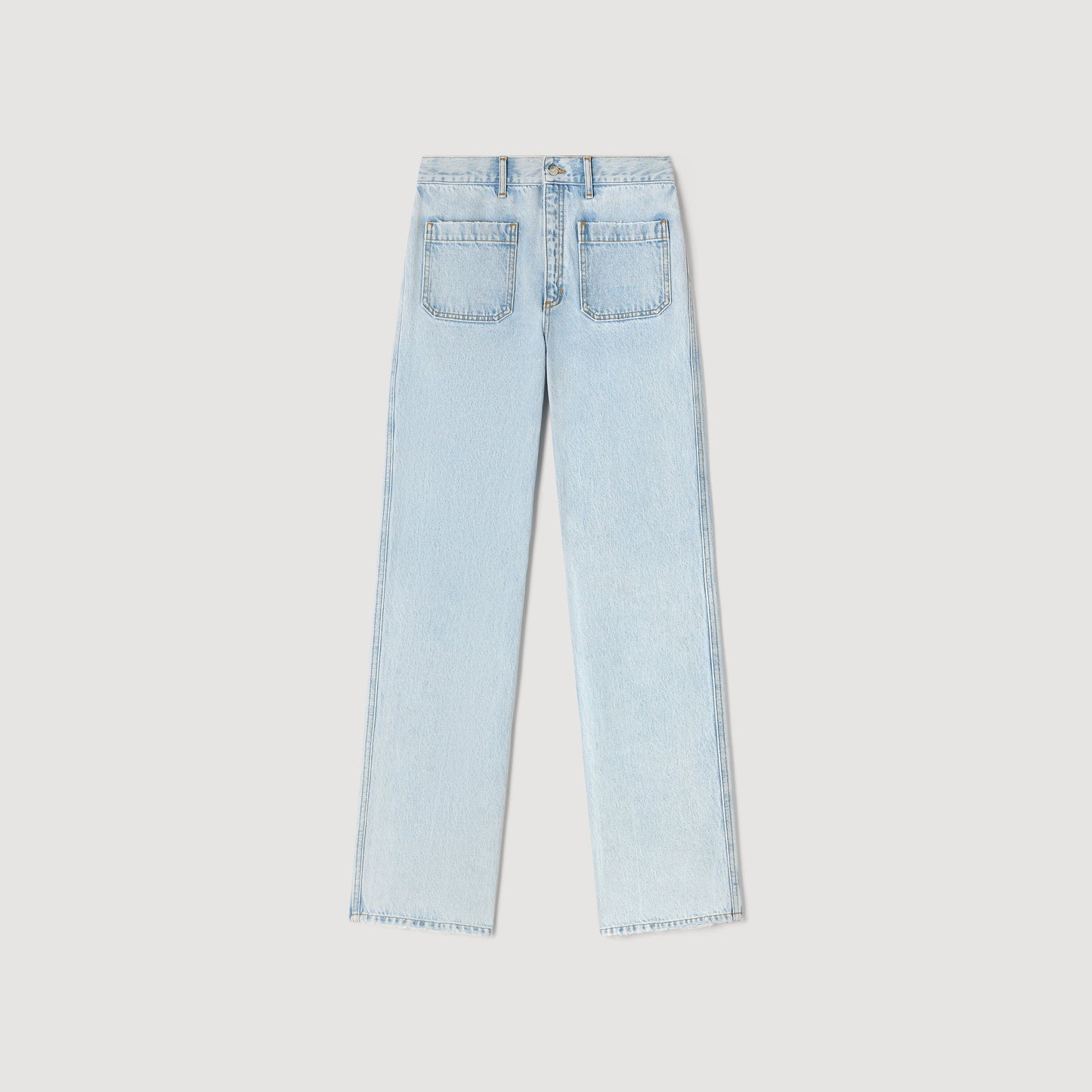 Moore Straight-Leg Jeans LIGHT BLUE JEAN