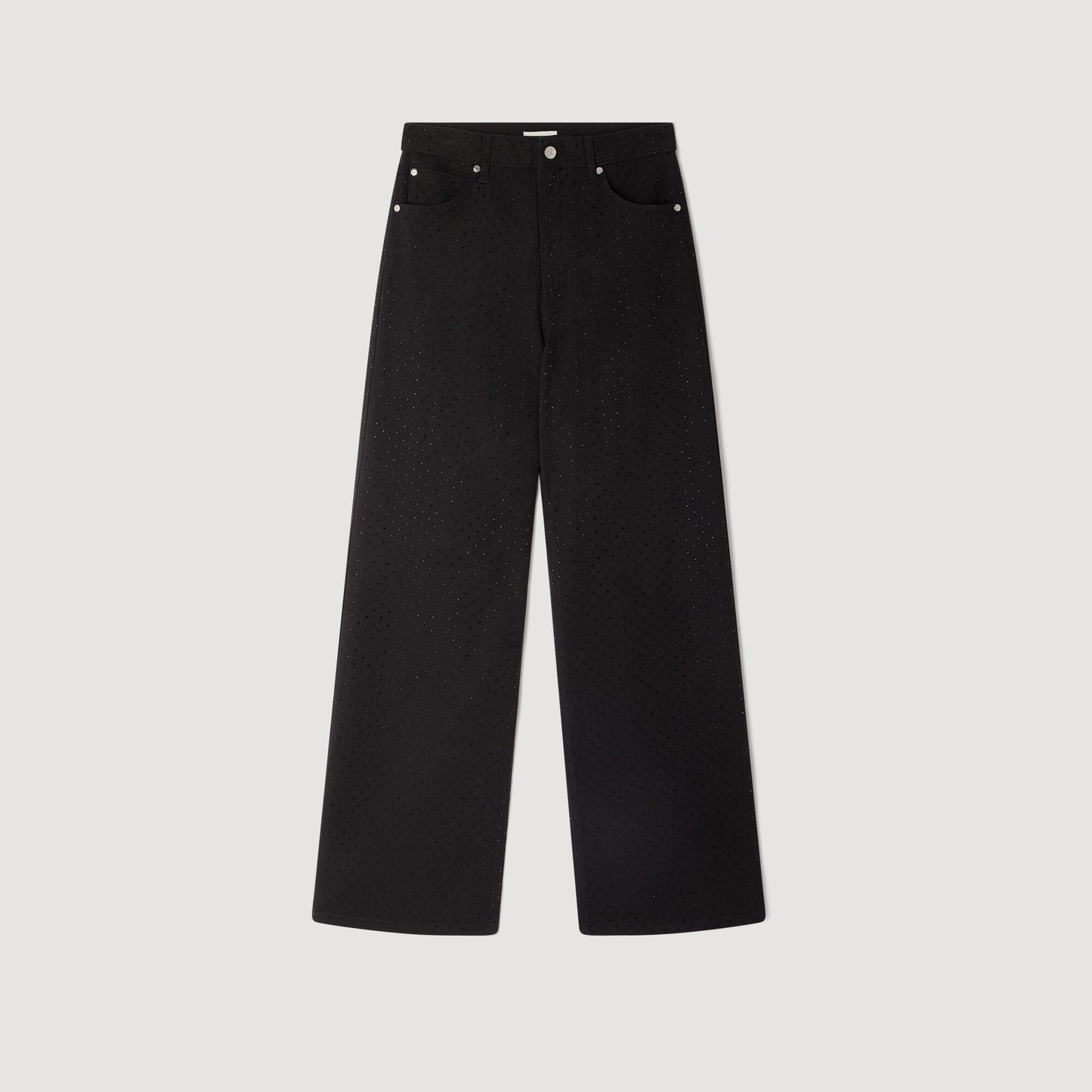 Golden Wide-leg jeans Black