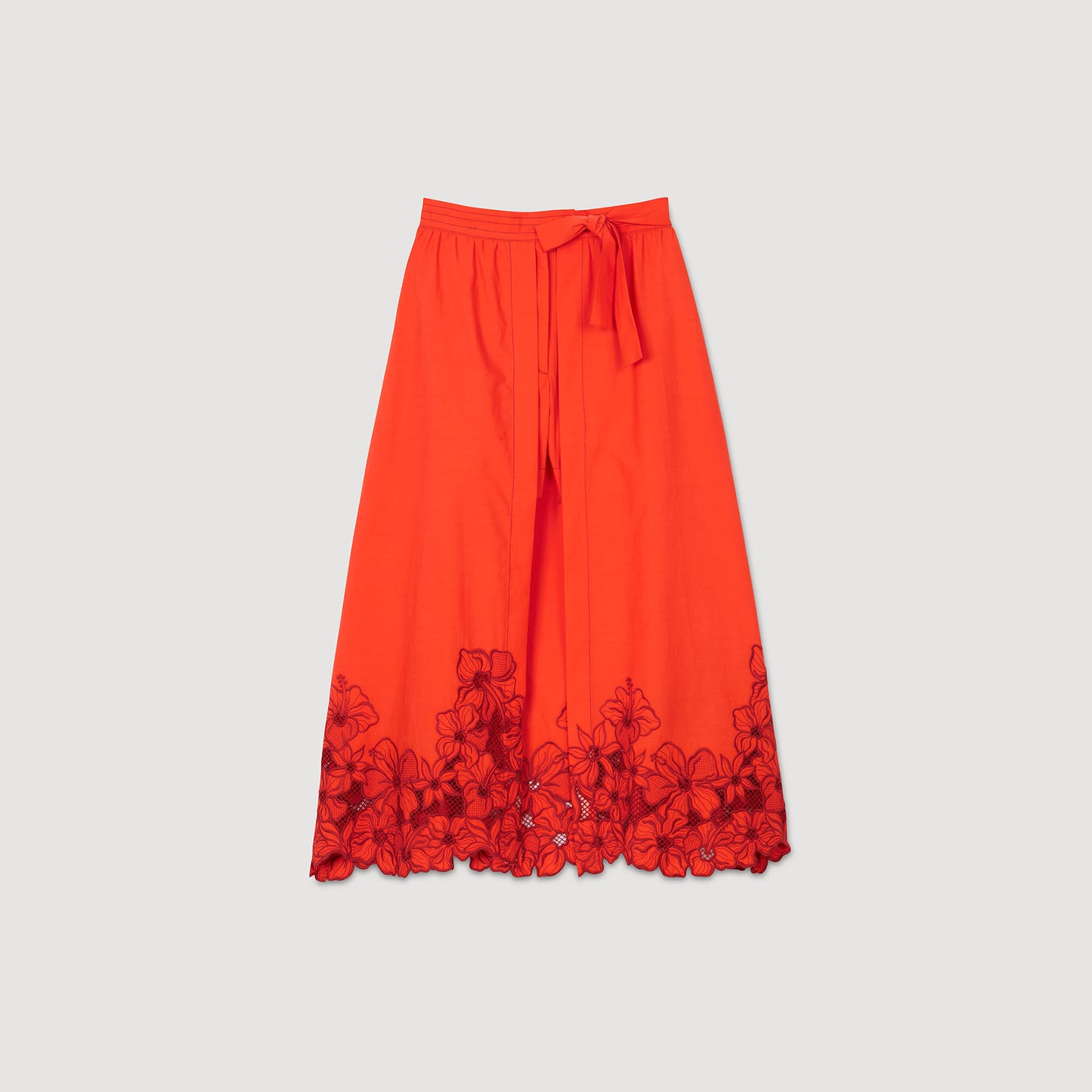 Renelle Floral Skort Red