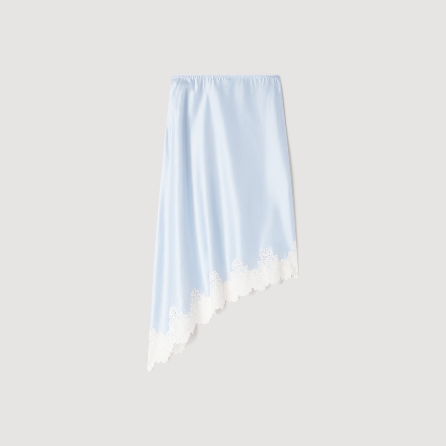 Plume Printed Skirt Blue / Ecru