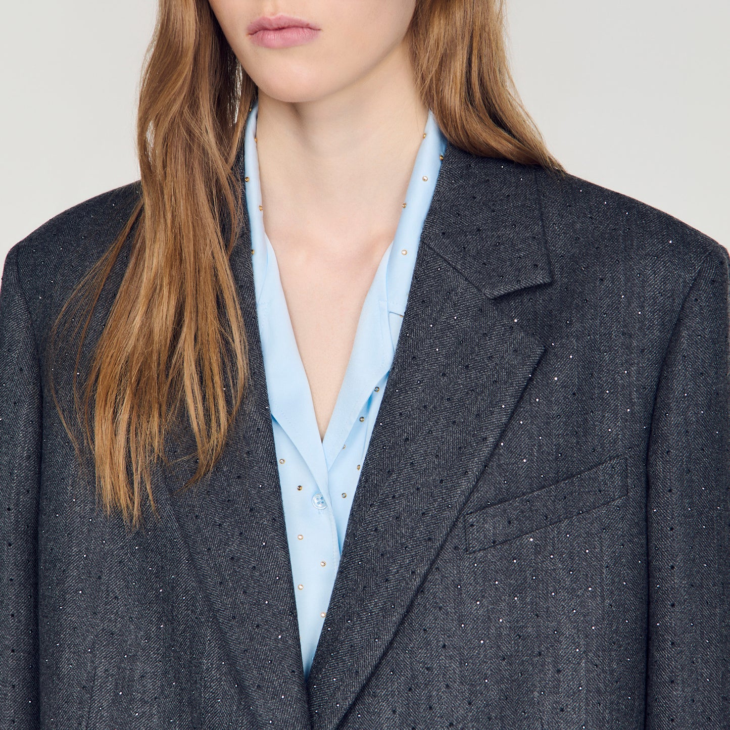 Evan Longline Coat Dark Grey
