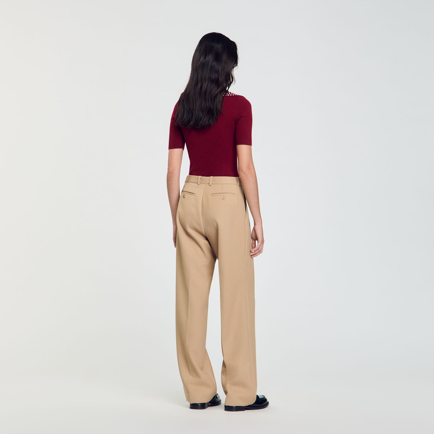 Suit Trousers Sand