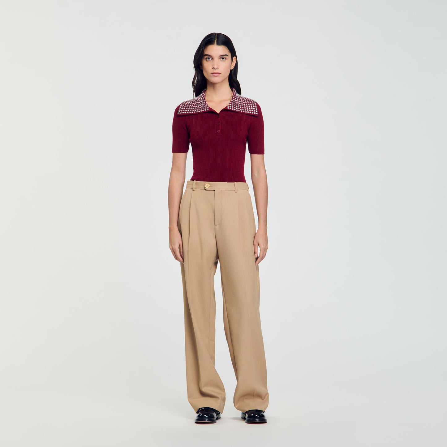 Suit Trousers Sand