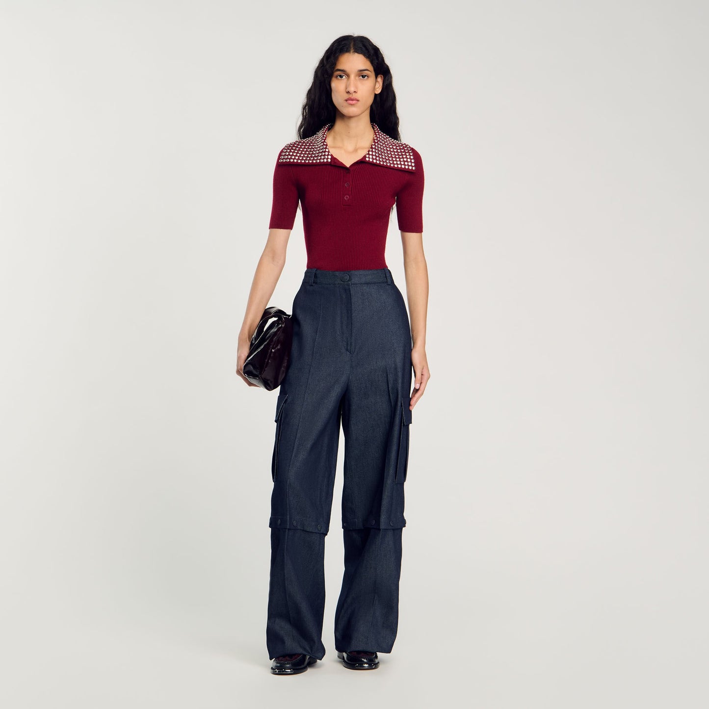 Convertible Denim Trousers Deep Blu