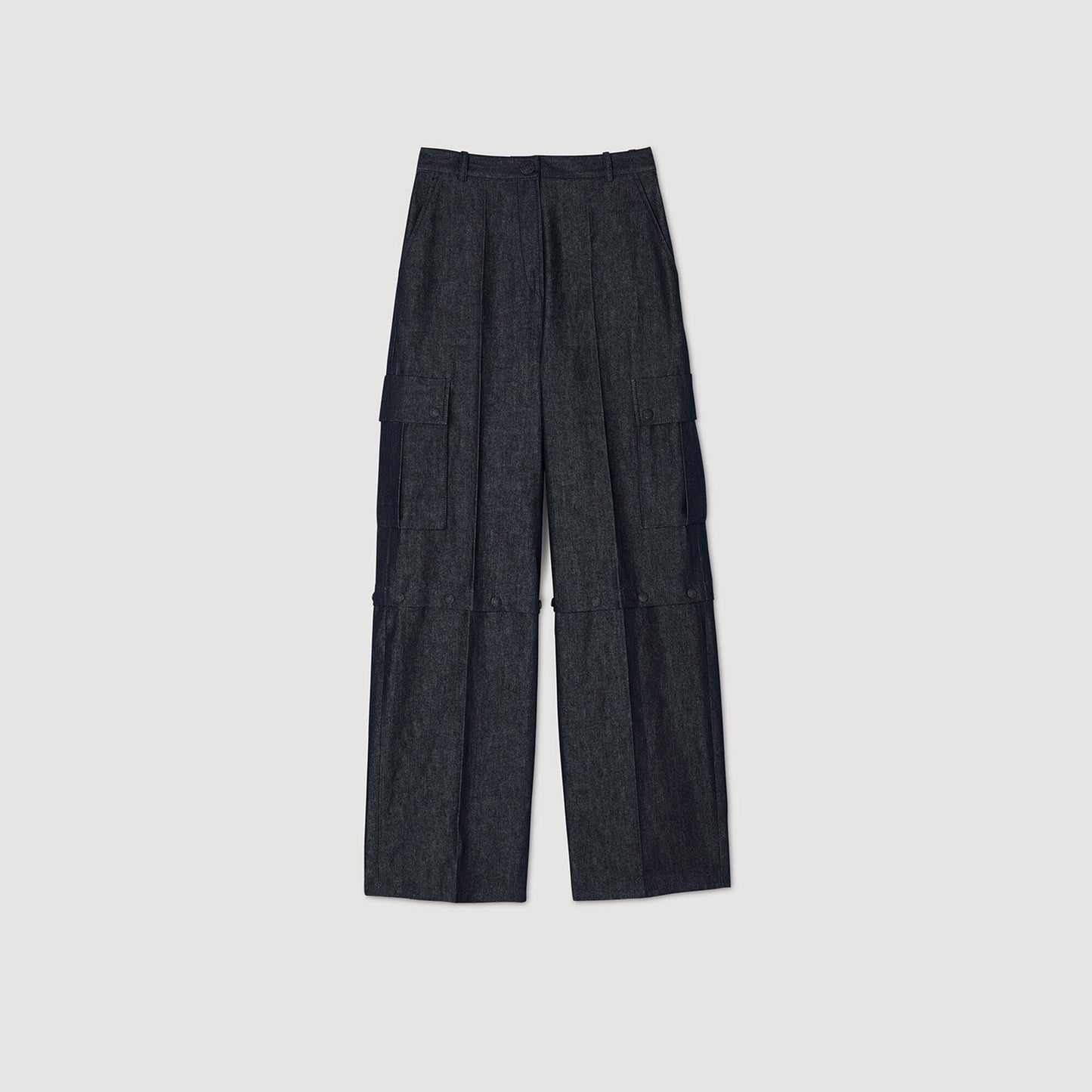 Convertible Denim Trousers Deep Blu