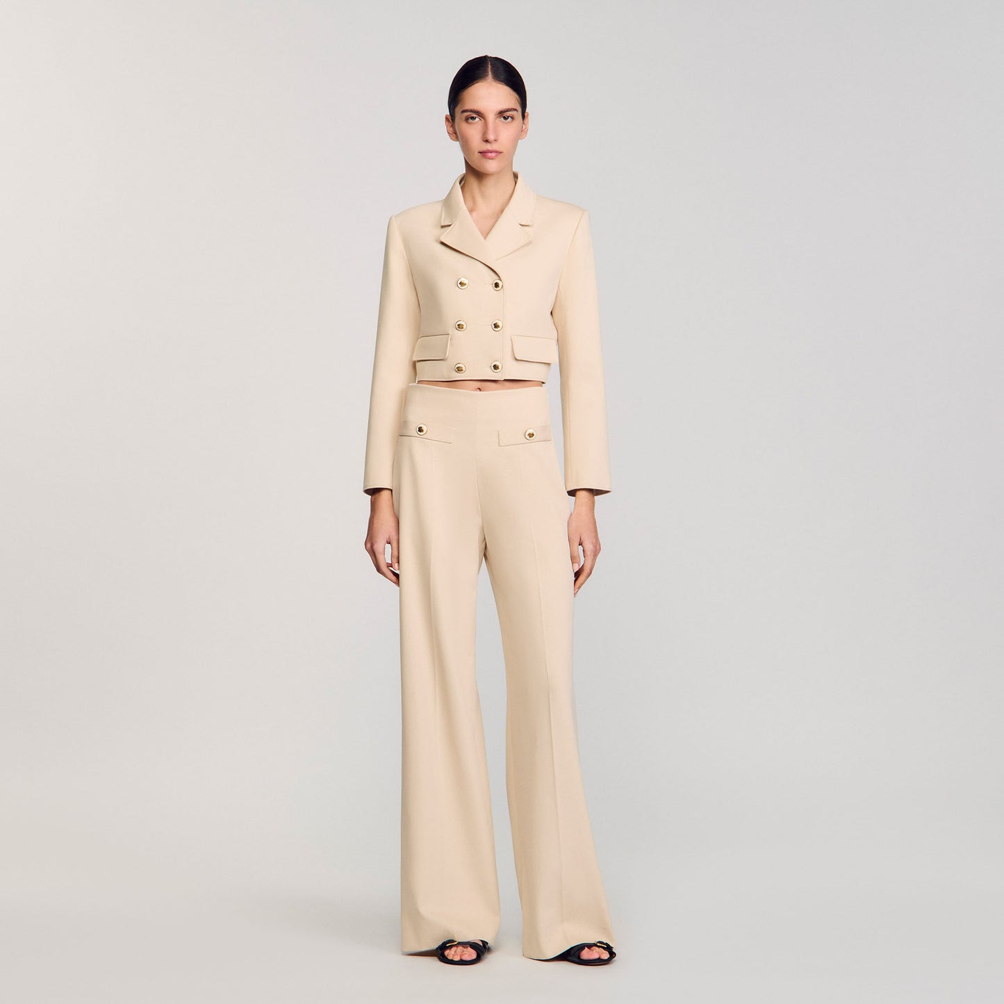 Alessi Suit Trousers Sand