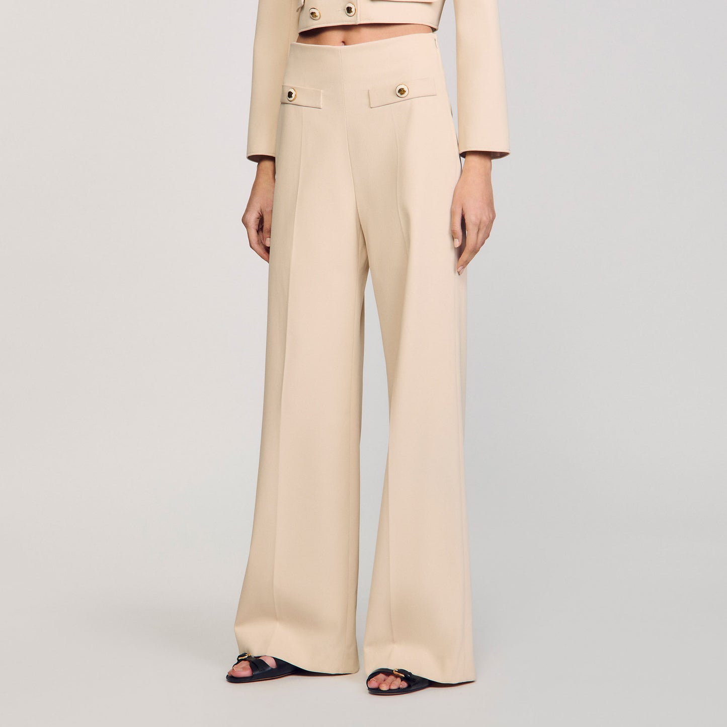 Alessi Suit Trousers Sand