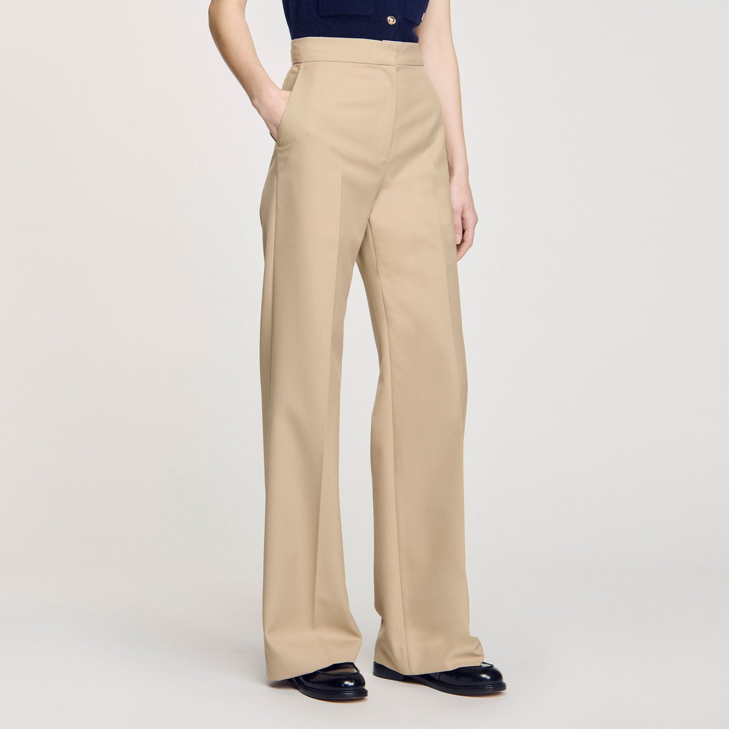 Suit Trousers Sand