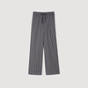 Wightfall Striped Rhinestone Trousers Grey