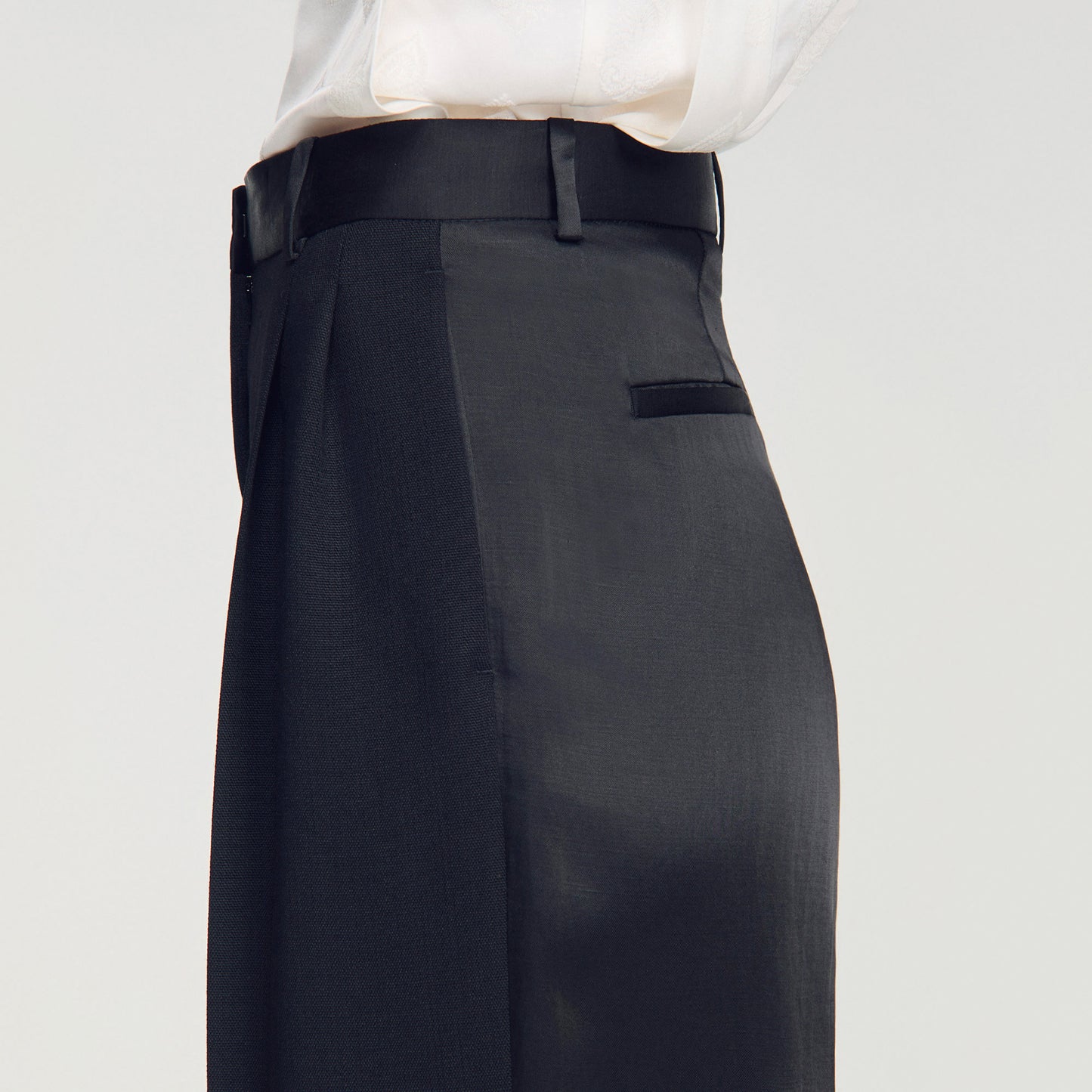 Azafrona Straight Leg Jeans Black
