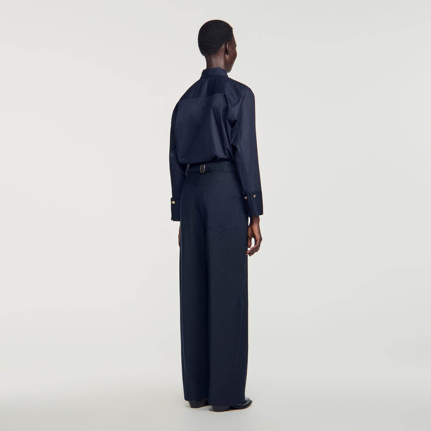 Spirit Wool suit trousers Navy Blue