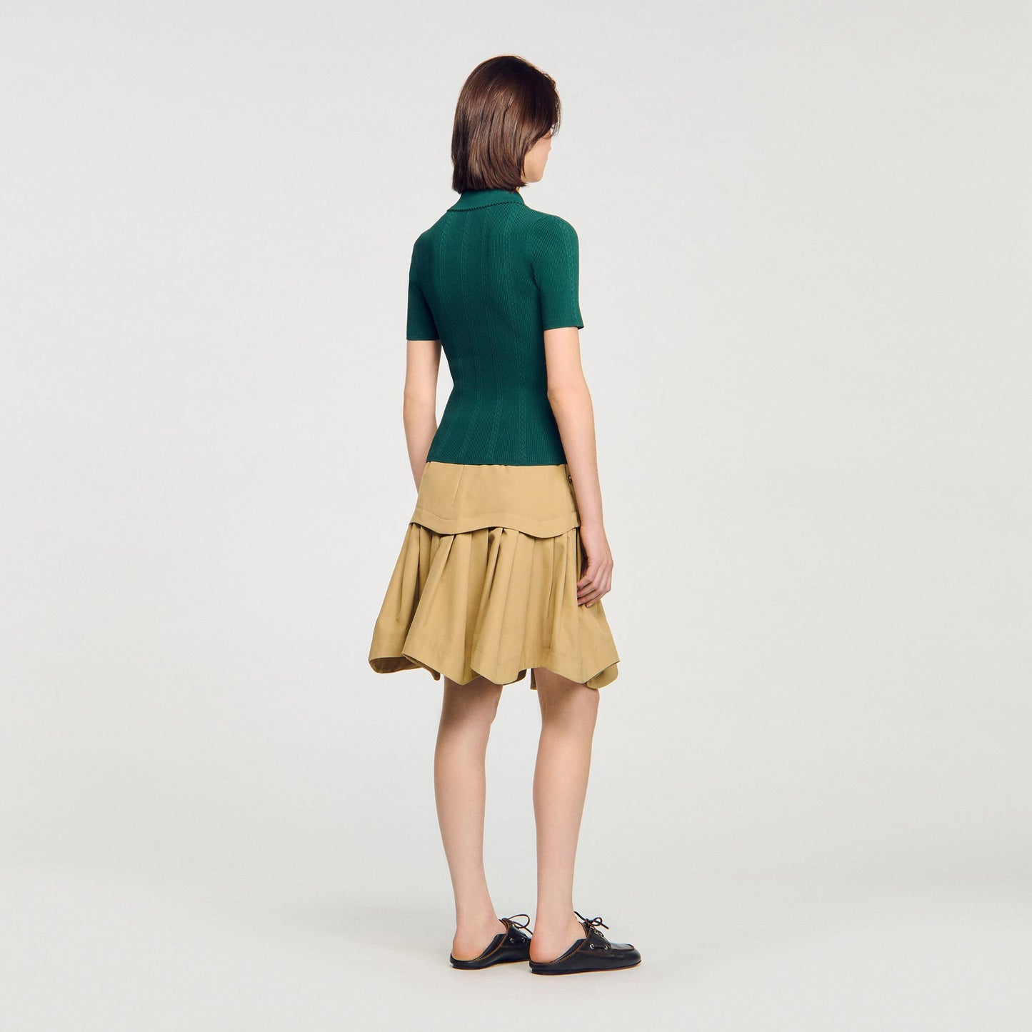 Mahee Polo Jumper Dark Green