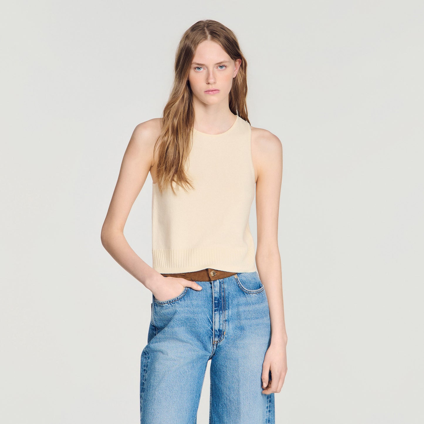 Valy Knit Jumper Vanilla