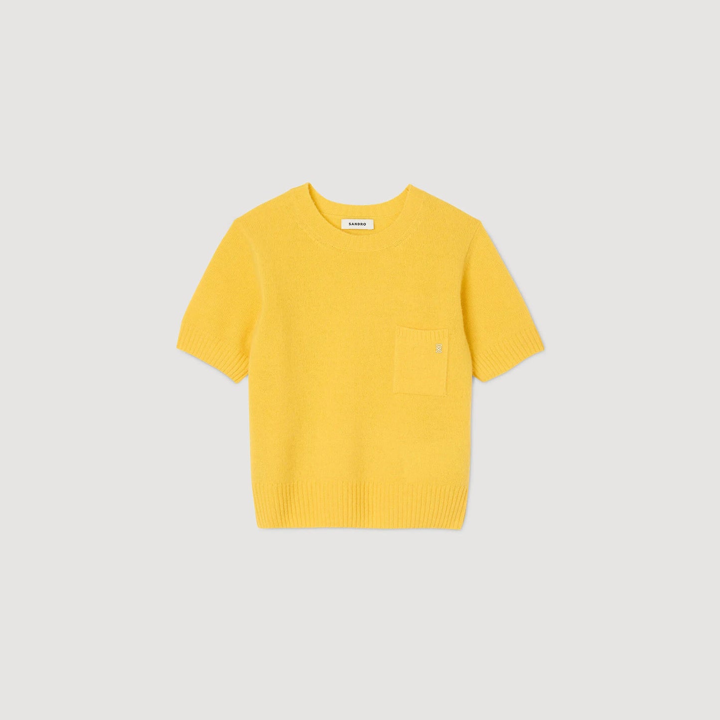 Myrelle Short-Sleeve Jumper Gold Yellow
