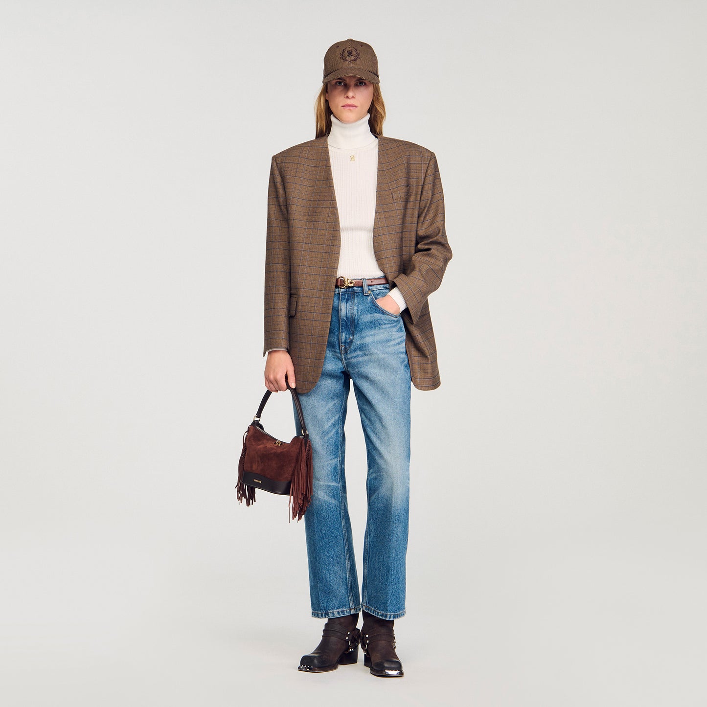 Eline Turtleneck Jumper Snow