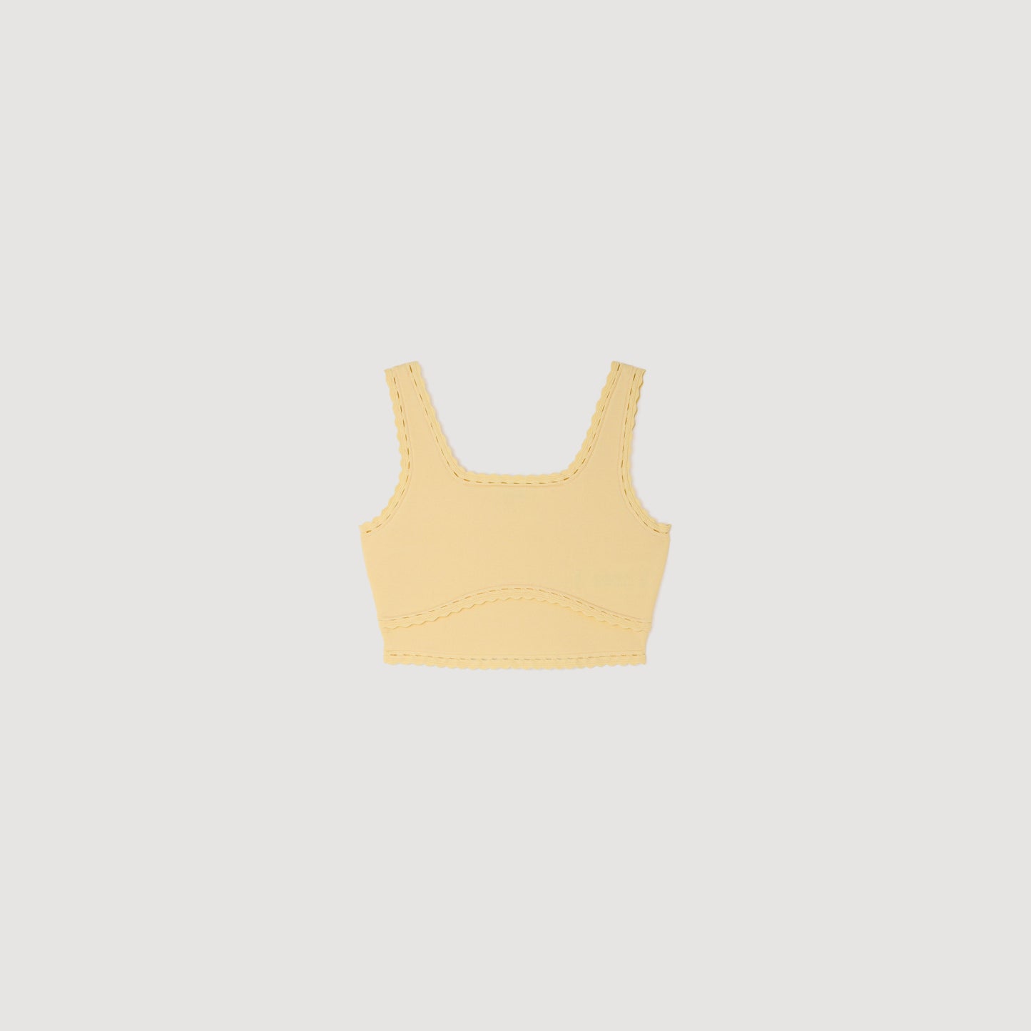 Telina Knit Crop Top Butter